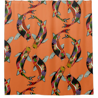Rideaux De Douche ginger koi