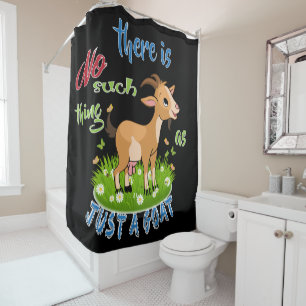 Rideaux De Douche GOAT Lover Just a Goat GetYerGoat™