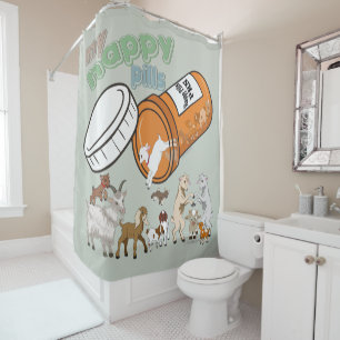 Rideaux De Douche GOAT Lover MES BONNES PILES GetYerGoat™