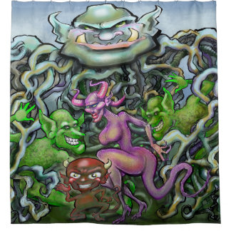 Rideaux De Douche Goblin Magie