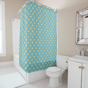 Rideaux De Douche Golden Stars Motif II