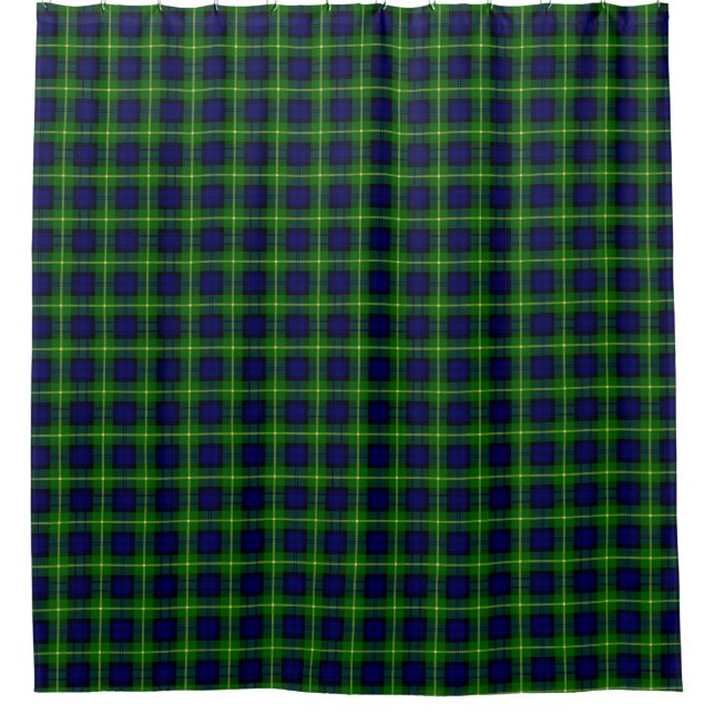 Rideaux De Douche Gordon Tartan Shower Curtain (Devant)