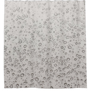Rideaux De Douche gouttelettes d'eau