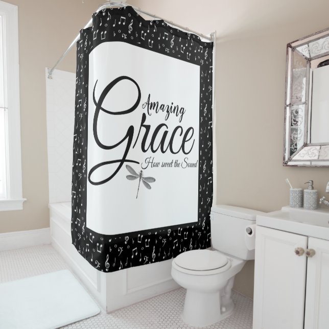 Rideaux De Douche Grace Extraordinaire (En situation)