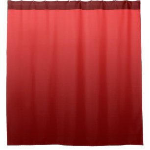 Rideaux De Douche Gradients doux Couleurs - rouge + vos idées