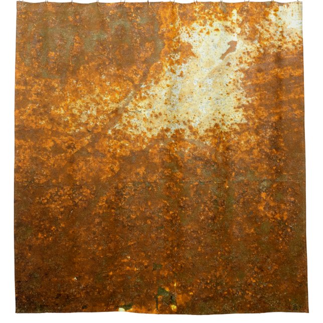 Rideaux De Douche grand Rust background abstrait, antique, antique,  (Devant)
