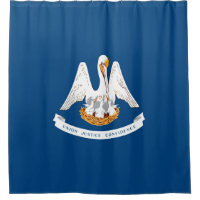 Graphique Drapeau Dynamique Louisiane sur un