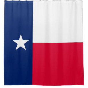 Rideaux De Douche Graphique dynamique de drapeau d'état du Texas su