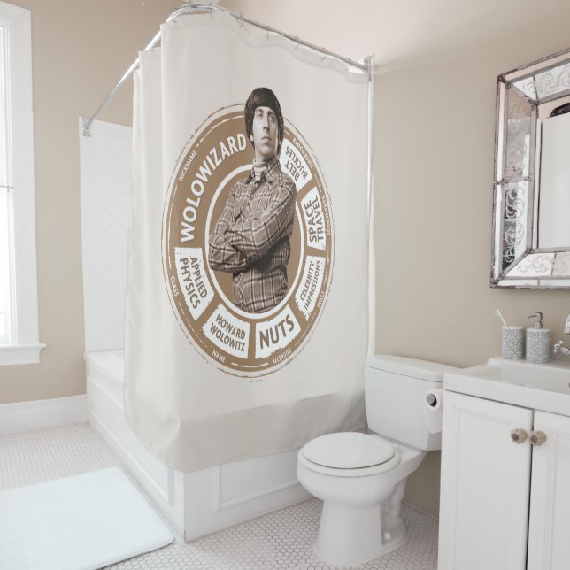 Rideaux De Douche Graphique Howard Info (En situation)