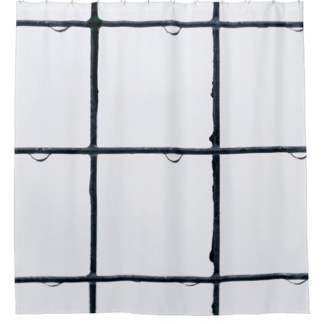 Rideaux De Douche Gratte métallique humide (Devant)