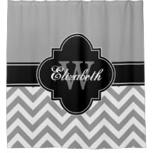 Gris foncé Blanc LG Chevron Noir 1ICBR Nom Monogra