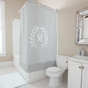 Rideaux De Douche Gris ou tout autre couleur Laurel Garland Wreath M