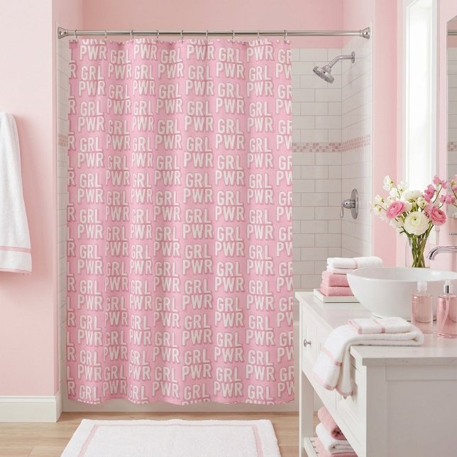 RIDEAUX DE DOUCHE GRL PWR (Créateur téléchargé)
