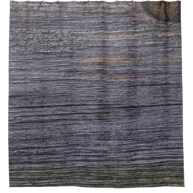 Rideaux De Douche Gros bois de la ferme Russe Gris de la grange (Devant)