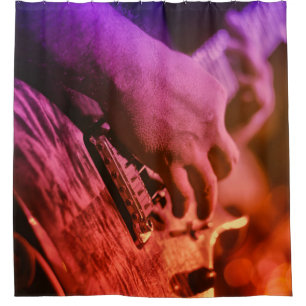 Rideaux De Douche Guitare cool