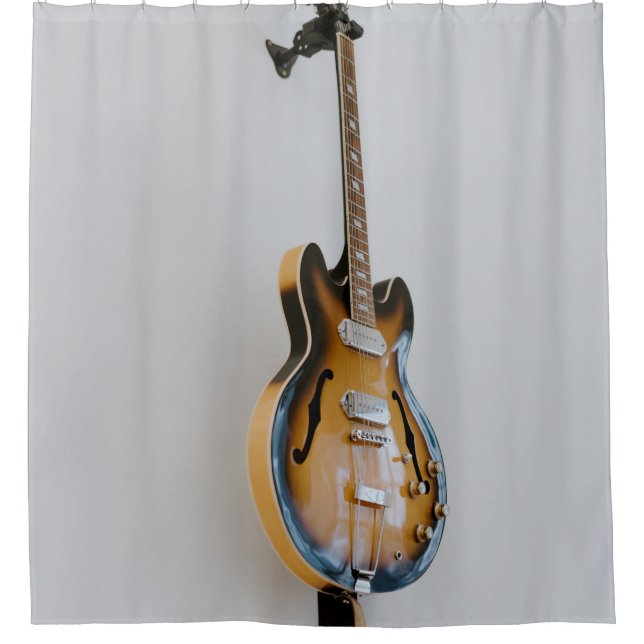 Rideaux De Douche Guitare cool (Devant)