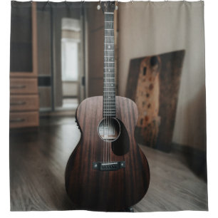 Rideaux De Douche Guitare de basse cool