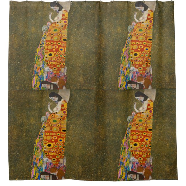 Rideaux De Douche Gustav Klimt - Espoir (Devant)