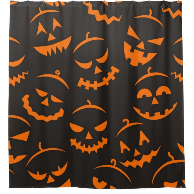 Rideaux De Douche Halloween (Devant)