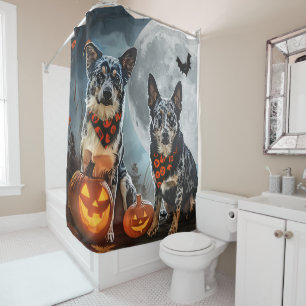 Rideaux De Douche Halloween Éffrayant