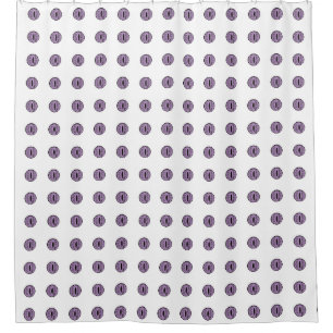 Rideaux De Douche Halloween Polka Dot Eyes