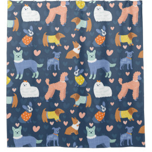 Rideaux De Douche Halloween Spiders Web : Motif sans couture