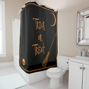 Rideaux De Douche Halloween Trick ou Treat