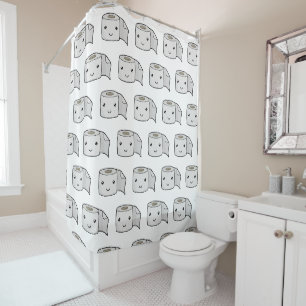 Rideaux De Douche Happy Paper