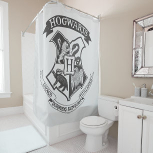 Rideaux De Douche Harry Potter   Cimier de Poudlard rétro
