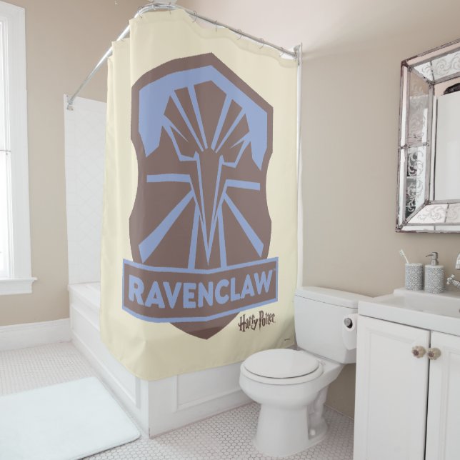 Rideaux De Douche HARRY POTTER™ | Été Magique RAVENCLAW™ Crest (En situation)
