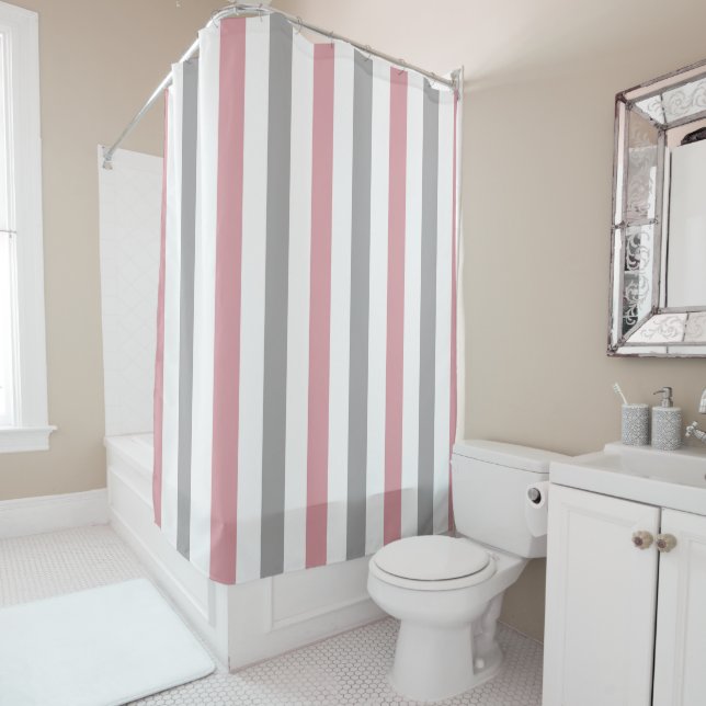 Rideaux De Douche Heather & Rose (En situation)