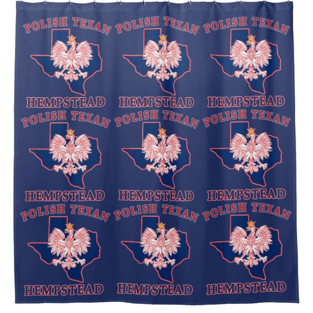 Rideaux De Douche Hempstead Polonais Texan (Devant)