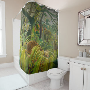 Rideaux De Douche Henri Rousseau - Surpris !