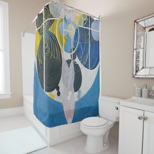 Rideaux De Douche Hilma af Klint - Les grandes peintures (En situation)