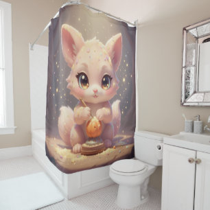 Rideaux De Douche 🎃✨ Histoires ensorcelées d'Halloween.3
