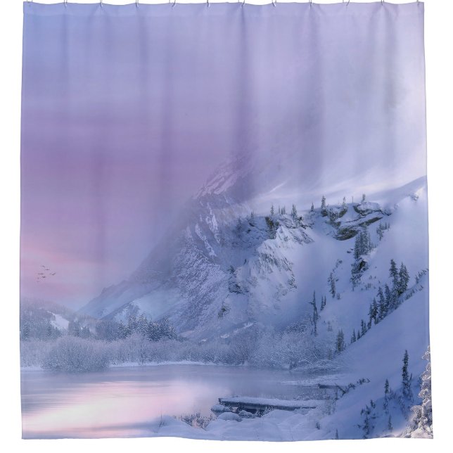 Rideaux De Douche Hiver 09 (Devant)