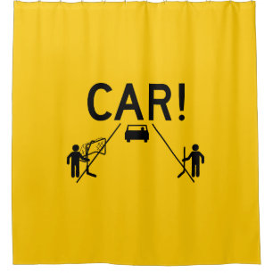 Rideaux De Douche Hockey de rue VOITURE