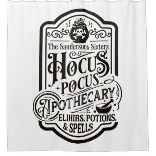 Rideaux De Douche Hocus Pocus