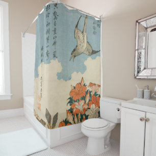 Rideaux De Douche Hokusai - Un cacao et des Azaleas