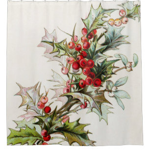 Rideaux De Douche HollyBerries 003