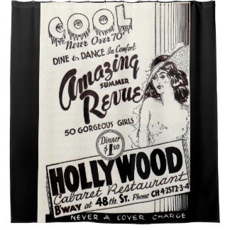Rideaux De Douche Hollywood Cabaret Restaurant et