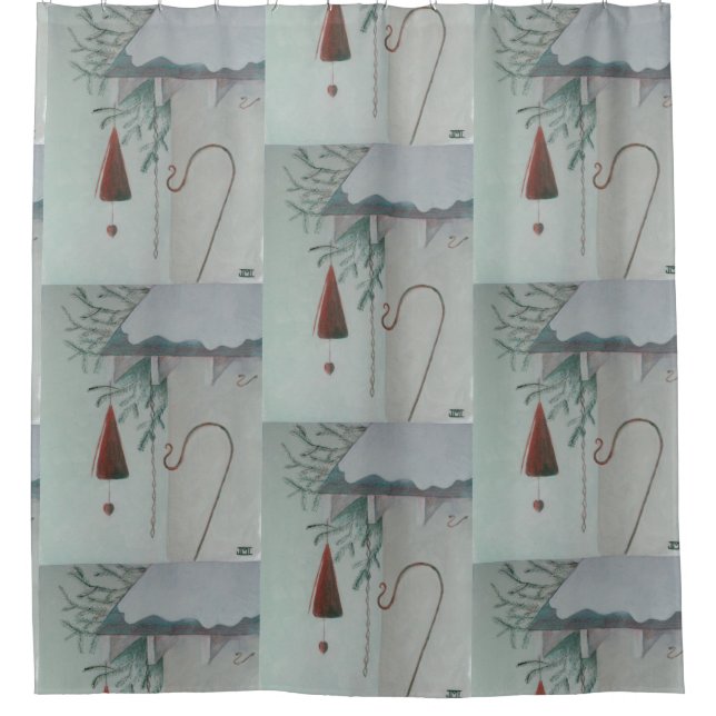 Rideaux De Douche Hook et Chime (Devant)