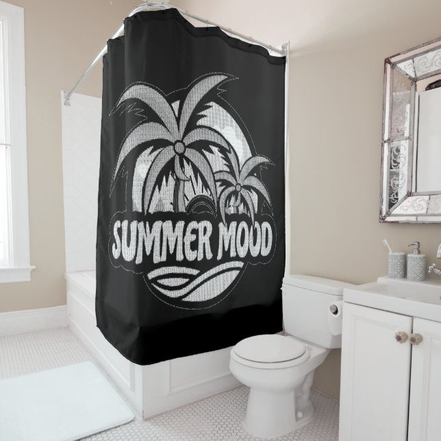 Rideaux De Douche Humeur d'été (En situation)