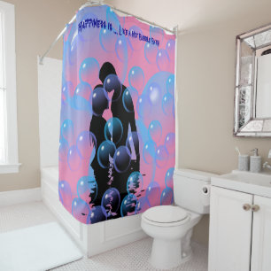 Rideaux De Douche Humoristique - Bain moussant - Cadeau de pendaison