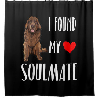 Rideaux De Douche I found my soulmate newsletter dog best friend gic