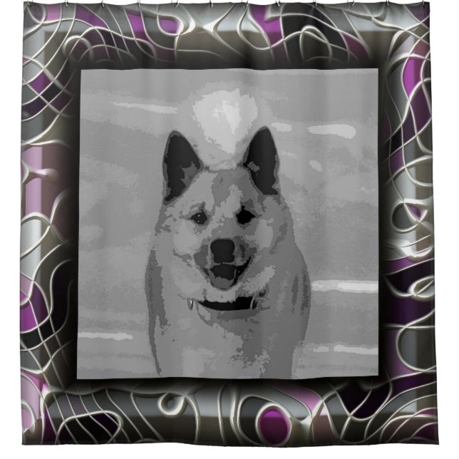Rideaux De Douche IcelandicSheepdog20151203 (Devant)
