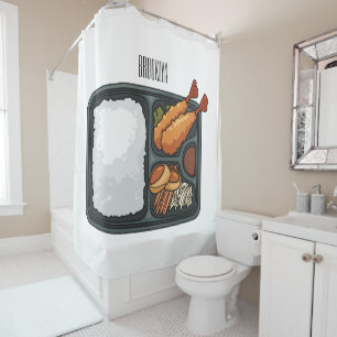 Rideaux De Douche Illustration de Bento
