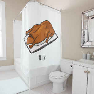 Rideaux De Douche Illustration de Peking duck