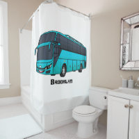 Illustration d'un autobus à passagers moderne