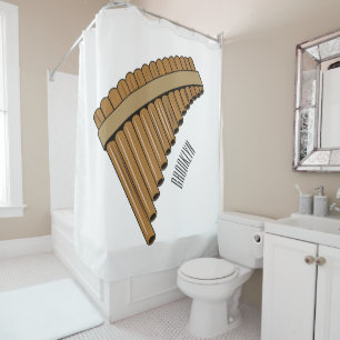 Rideaux De Douche Illustration Pan flûte / panpipes